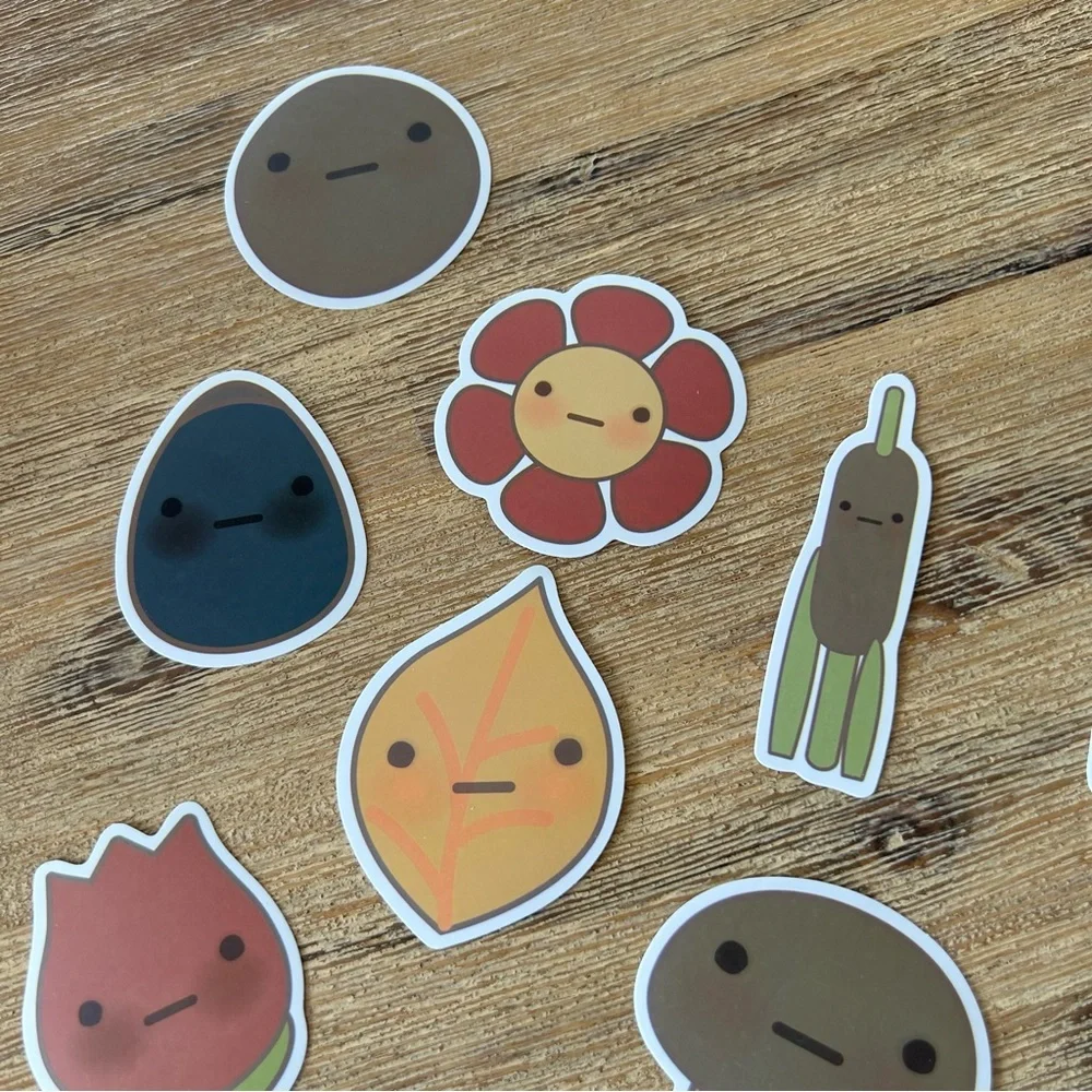 Set of 20!  Cute Vinyl Waterproof Stickers